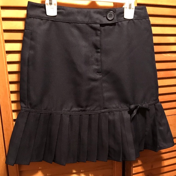 U.S. Polo Assoc. Navy Blue Uniform Skirt - Picture 1 of 8